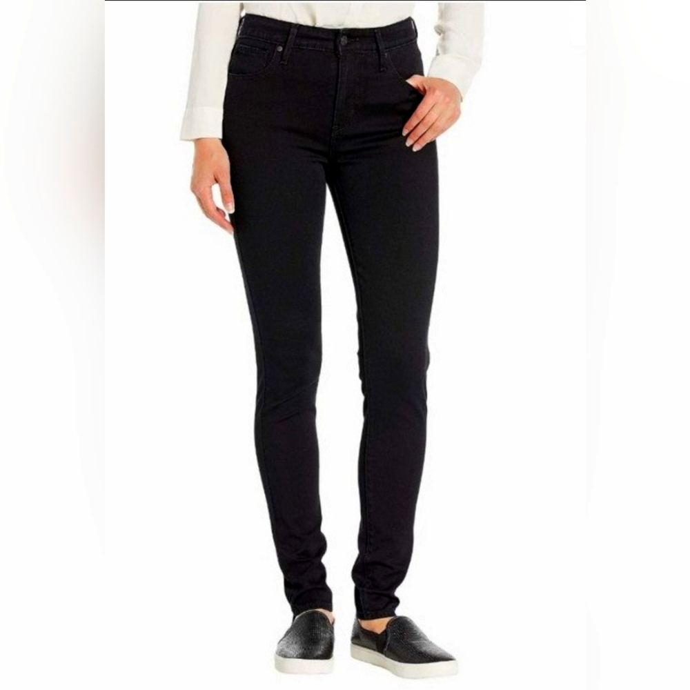 Levi's high rise skinny plus size jeans